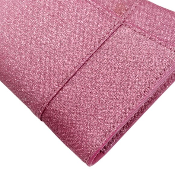 Balenciaga Hourglass Leather Wallet On Chain Shoulder Bag Pink - Picture 9 of 16